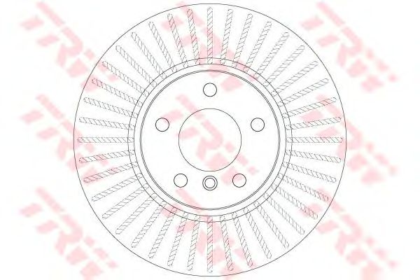 Купить запчасть TRW - DF6220S Диск тормозной передний BMW X3 F25 DF6220S