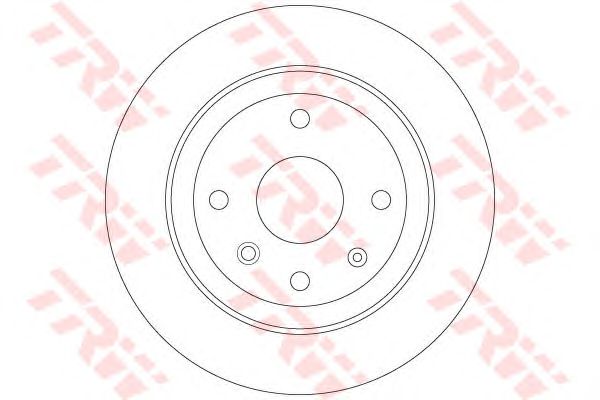 Купить запчасть TRW - DF6360 Диск тормозной зад CHEVROLET EPICA 