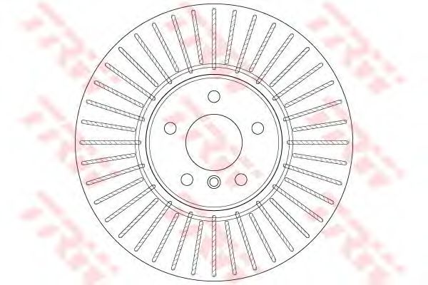 Купить запчасть TRW - DF6408S Диск тормозной передний BMW X5 E70, X6 E71 (365мм) DF6408S