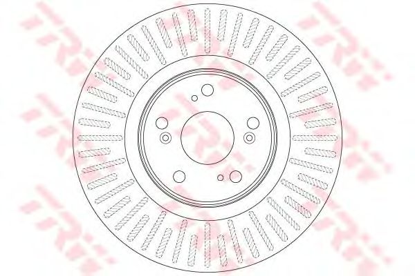 Купить запчасть TRW - DF6437 Диск тормозной перед HONDA ACCORD VIII (CU) 2.4 i (CU2) 07.2008 - 06.2015 <=> HONDA ACCORD VIII (CU) 2.0 i (CU1) 06.2008 - 06.2015
