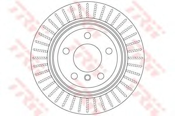 Купить запчасть TRW - DF6513S Диск тормозной зад BMW 3 (F30, F80) 328 i 04.2011 - 07.2016 <=> BMW 3 Gran Turismo (F34) 320 i 07.2012 - 06.2016