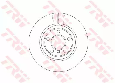 Купить запчасть TRW - DF6616S Диск тормозной передний BMW F10 DF6616S