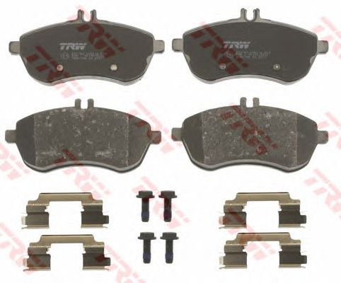 Купить запчасть TRW - GDB1736 Колодки передние MERCEDES W204, W212 GDB1736