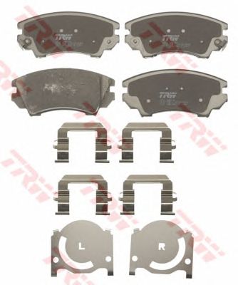 Купить запчасть TRW - GDB1783 Колодки передние OPEL ASTRA J GTC, INSIGNIA (17"), SAAB 9-5 (YS3G) (17") GDB1783