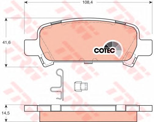 Купить запчасть TRW - GDB3223 Колодки тормозные дисковые зад SUBARU FORESTER (SG_) 2.0 X AWD 06.2005 - 05.2008 <=> SUBARU FORESTER (SG_) 2.0 AWD 06.2002 - 05.2005