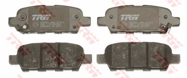 Купить запчасть TRW - GDB3294 Колодки задние INFINITI EX, FX, G, M, NISSAN QASHQAI, MURANO (Z50, Z51) GDB3294