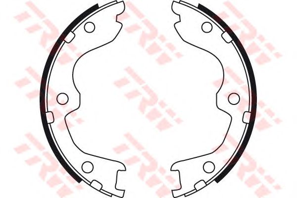 Купить запчасть TRW - GS8730 Колодки тормозные стояночного тормоза NISSAN 350 Z (Z33),Teana II (J32)NISSAN 350 Z 2003 >>