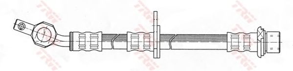 Купить запчасть TRW - PHD374 Шланг тормозной зад лев TOYOTA CAMRY 1991 >>, CARINA E 1992 - 1997