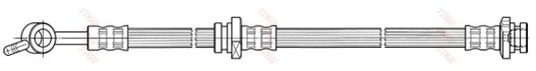 Купить запчасть TRW - PHD517 Шланг тормозной передн левый NISSAN MICRA (K12), NOTE E11 PHD517