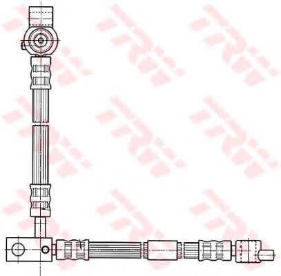 Купить запчасть TRW - PHD541 Шланг тормозной перед прав NISSAN PRIMERA (P12) 1.6 01.2002 -  <=> NISSAN PRIMERA (P12) 1.8 03.2002 - 