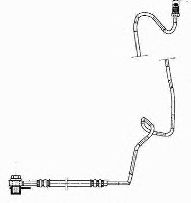 Купить запчасть TRW - PHD942 Шланг тормозной зад прав AUDI A3 12/98> ,AUDI TT 01/99-06/06AUDI A3 1996 >>, TT 1998 - 2006