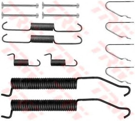 Купить запчасть TRW - SFK349 Комплект монтажный барабанного тормоза зад MAZDA B-SERIE 1996 >>