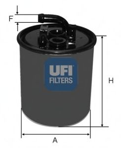 Купить запчасть UFI - 2441600 