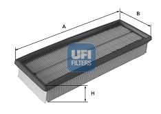 Купить запчасть UFI - 30.187.00 Фильтр воздушный SKODA OCTAVIA II 1.6-2.0, VW PASSAT (3C/36), TIGUAN 30.187.00