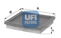 Купить запчасть UFI - 30.212.00 Фильтр воздушный FORD MONDEO IV, KUGA 2.5, VOLVO S80 II 2.5T 30.212.00