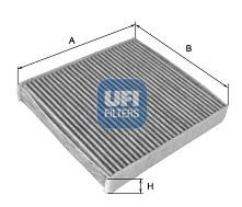 Купить запчасть UFI - 54.226.00 Фильтр салонный угольный BMW 1 F20, 3 F30 54.226.00