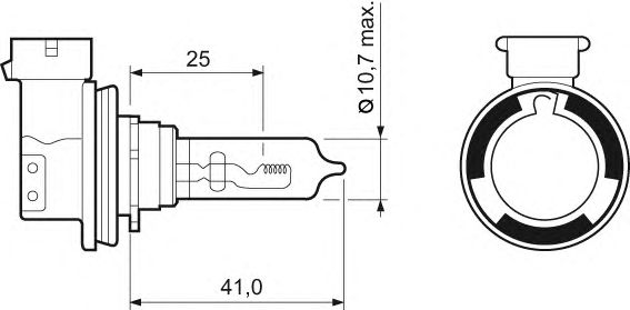 Купить запчасть VALEO - 032011 Лампа H9 Essential 032011