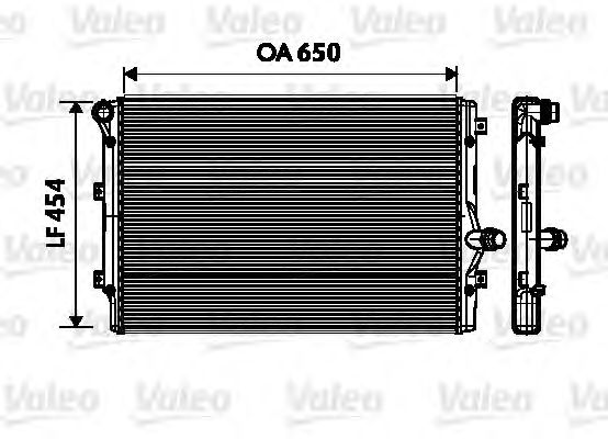 Купить запчасть VALEO - 734333 Радиатор 734333