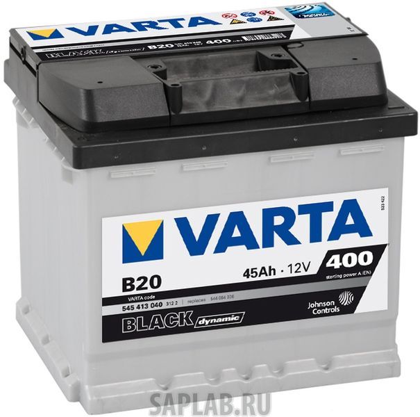 Купить запчасть VARTA - 545413040 Black Dynamic B20 45/Ч 545413040