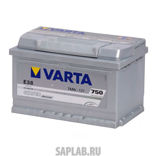 Купить запчасть VARTA - 574402075 Silver Dynamic E38 74/Ч 574402075