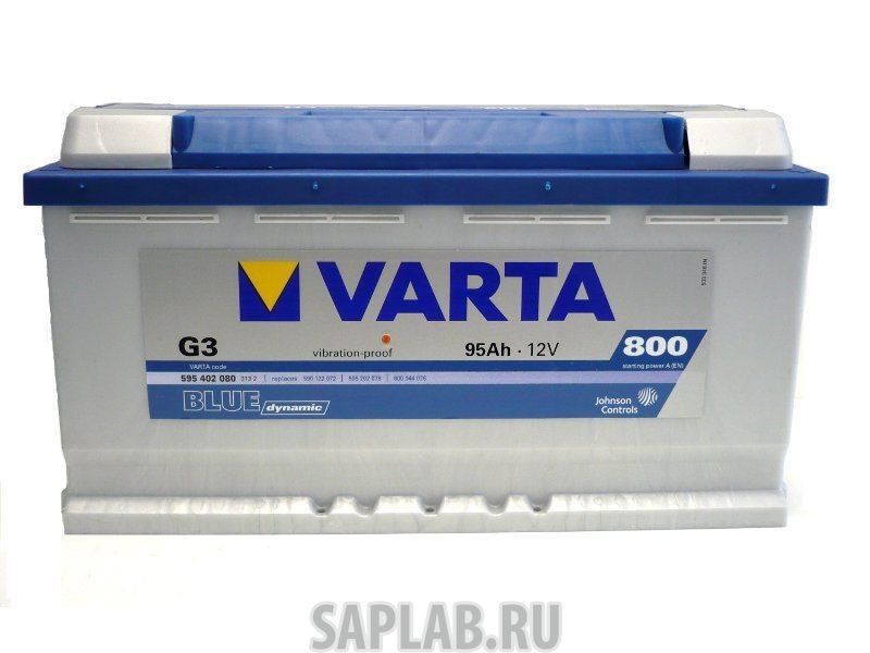 Купить запчасть VARTA - 595402080 Blue Dynamic G3 95/Ч 595402080