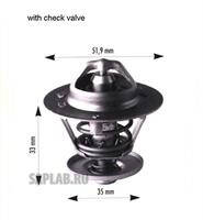 Купить запчасть VERNET - TH575088J Термостат FO Focus 99-11, Mondeo 93-00, Fiesta 92-95, Sierra 88-93