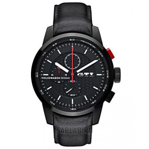 Купить запчасть VOLKSWAGEN - 000050830GAAB Наручные часы Volkswagen GTI Chronograph, Unisex, Black, артикул 000050830GAAB