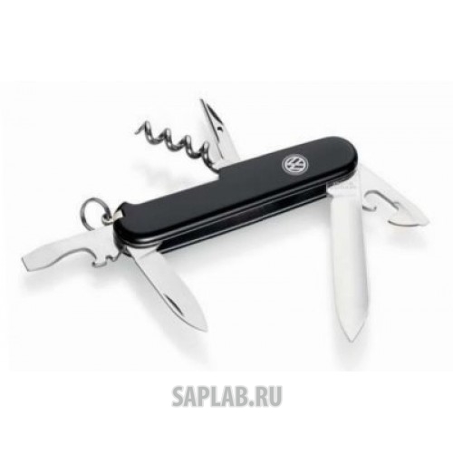 Купить запчасть VOLKSWAGEN - 000069692A Нож складной в чехле Volkswagen Knife Multitool, артикул 000069692A