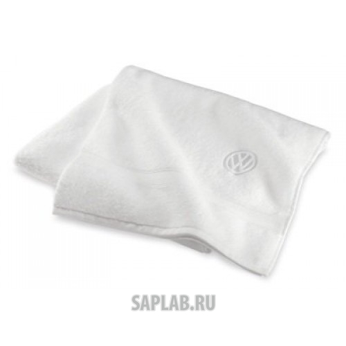 Купить запчасть VOLKSWAGEN - 000084501B084 Банное полотенце Volkswagen Logo Towel White, артикул 000084501B084