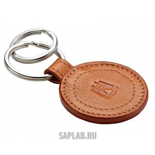 Купить запчасть VOLKSWAGEN - 000087011FDCX Кожаный брелок Volkswagen Classic Leather Key Charm, Beige