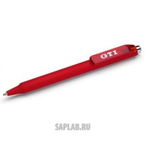 Купить запчасть VOLKSWAGEN - 000087210H645 Шариковая ручка Volkswagen GTI Ballpoint Pen, Red, артикул 000087210H645