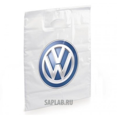 Купить запчасть VOLKSWAGEN - 000087317CA Полиэтиленовый пакет Volkswagen Logo Plastic Bag White, артикул 000087317CA