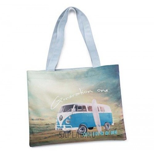 Купить запчасть VOLKSWAGEN - 000087317Q8XP Пляжная сумка Volkswagen Beach Bag T1 Bulli, артикул 000087317Q8XP