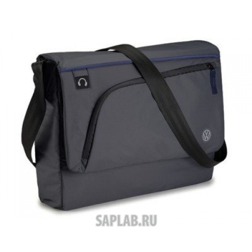 Купить запчасть VOLKSWAGEN - 000087319F Сумка с наплечным ремнем Volkswagen Logo Shoulder Bag, Anthracite, артикул 000087319F