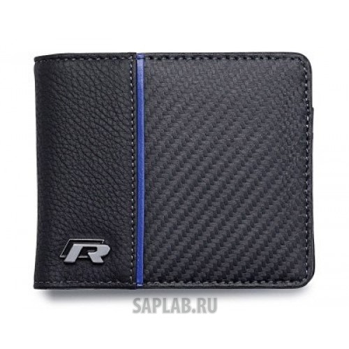 Купить запчасть VOLKSWAGEN - 15D087400 Кожаный кошелек Volkswagen R Collection Wallet, Black, артикул 15D087400