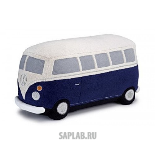 Купить запчасть VOLKSWAGEN - 211087511B Мягкая игрушка Volkswagen T1 Bulli Soft Toy, Beige/Dark Blue, артикул 211087511B