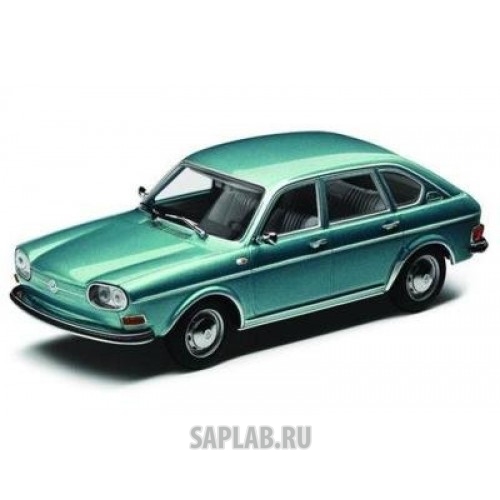 Купить запчасть VOLKSWAGEN - 211099300NM6Z Модель автомобиля Volkswagen Type 411, Turquoise Metallic, Scale 1:43, артикул 211099300NM6Z