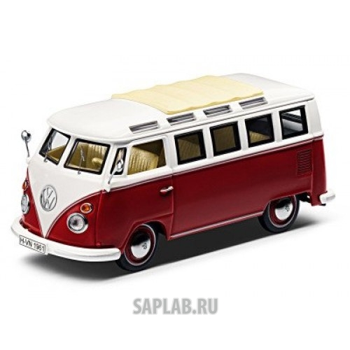 Купить запчасть VOLKSWAGEN - 231099300EY3D Модель автомобиля Volkswagen T1 Samba Van, Scale 1:43, Red/Cream, артикул 231099300EY3D