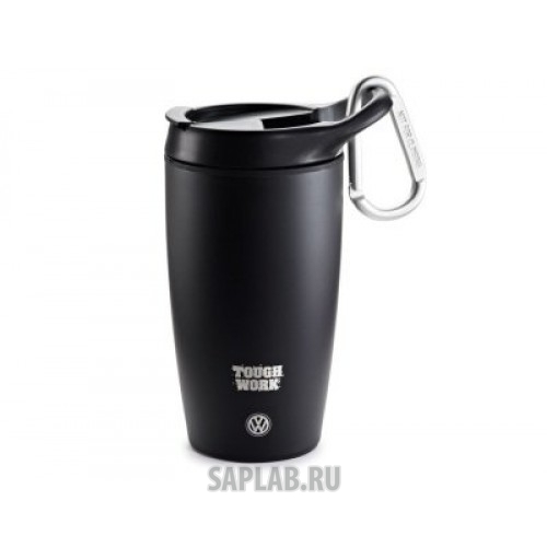 Купить запчасть VOLKSWAGEN - 2K0069604 Термокружка Volkswagen Tough Work Thermo Mug, Black, артикул 2K0069604