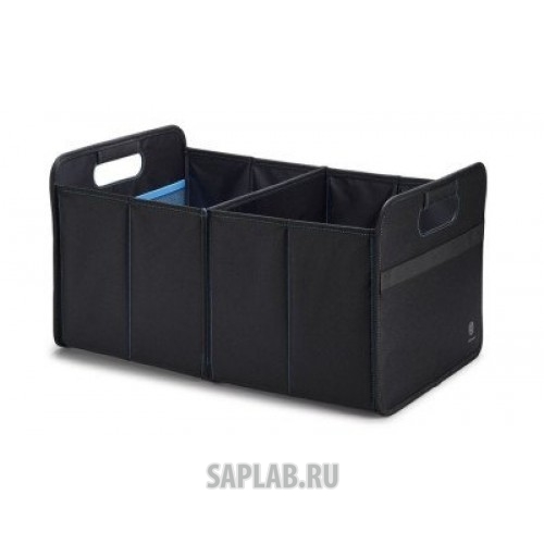 Купить запчасть VOLKSWAGEN - 33D061104 Складывающийся контейнер в багажник Volkswagen Logo Foldable Container, Black