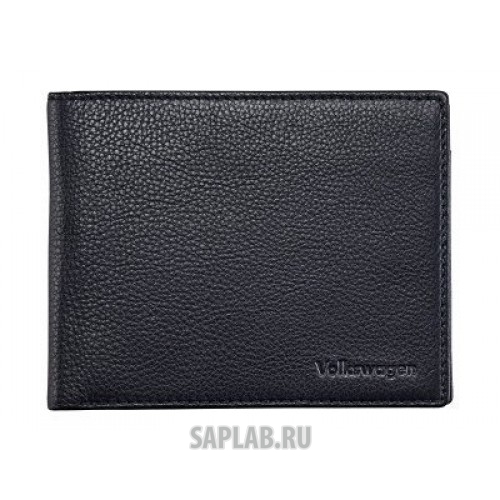 Купить запчасть VOLKSWAGEN - 3D0087400E Мужской кошелек Volkswagen Leather Wallet For Men, Black 2017