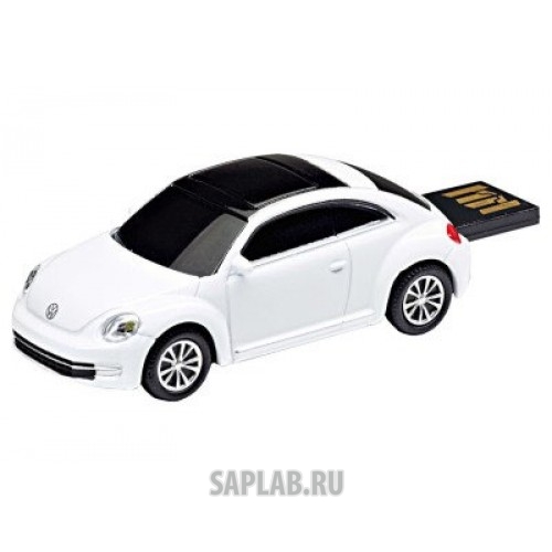 Купить запчасть VOLKSWAGEN - 5C0087620B9A Флешка Volkswagen Beetle USB Flash drive 4Gb, White Candy, артикул 5C0087620B9A