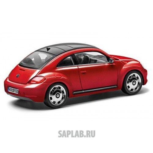 Купить запчасть VOLKSWAGEN - 5C1099300Y3D Модель автомобиля Volkswagen Beetle, Tornado Red, Scale 1:43