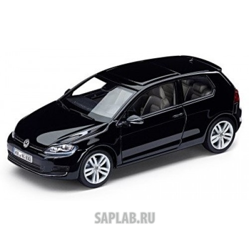 Купить запчасть VOLKSWAGEN - 5G3099300JHZ Модель автомобиля Volkswagen Golf VII 3D, Scale 1:43, Deep Black Pearl Effect, артикул 5G3099300JHZ