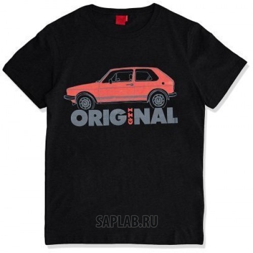 Купить запчасть VOLKSWAGEN - 5GB084200A041 Мужская футболка Volkswagen Original GTI T-Shirt, Mens, Black