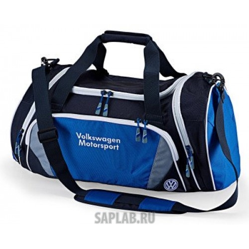 Купить запчасть VOLKSWAGEN - 5GV087318A530 Спортивная сумка Volkswagen Motorsport Bag, Blue, артикул 5GV087318A530