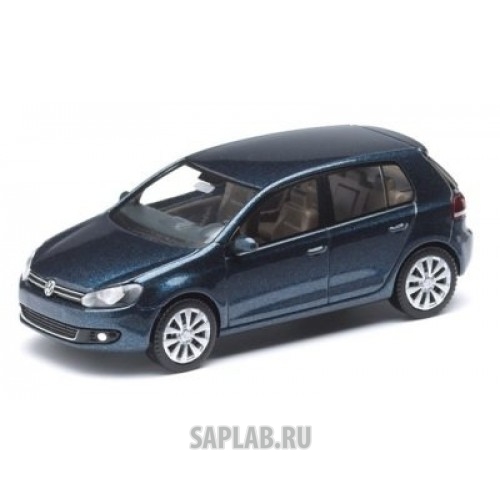 Купить запчасть VOLKSWAGEN - 5K0099300C5F Модель автомобиля Volkswagen Golf 6, 5 Doors, Scale 1:43, Blue, артикул 5K0099300C5F