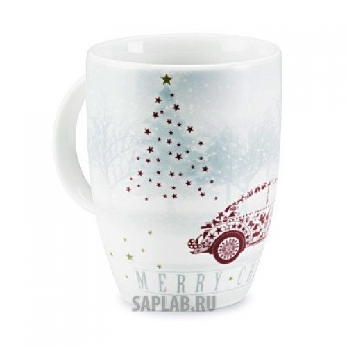 Купить запчасть VOLKSWAGEN - 5NL069601084 Новогодняя фарфоровая кружка Volkswagen Christmas Mug Beetle