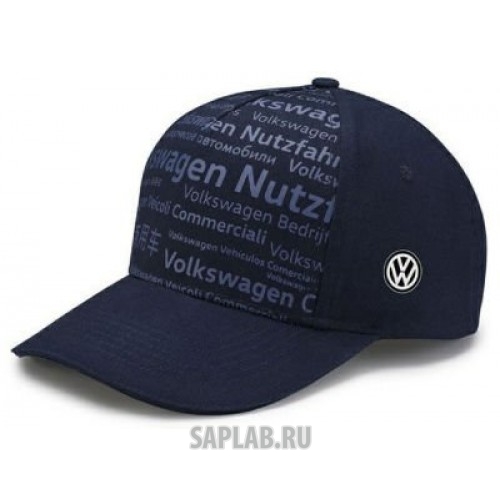 Купить запчасть VOLKSWAGEN - 7E0084300 Бейсболка Volkswagen Commercial Vehicles Baseball Cap, Blue, артикул 7E0084300