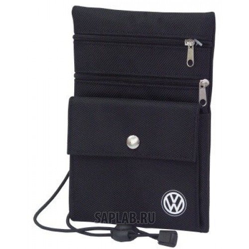 Купить запчасть VOLKSWAGEN - MFA5739L00 Нагрудный кошелек Volkswagen Logo Chest Wallet, Black